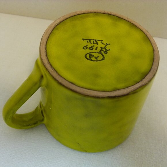 PV ITALY / Italica Ars Hand Painted Floral Set of 4 Salad Plates & 4 Mugs NOS - Picture 11 of 12